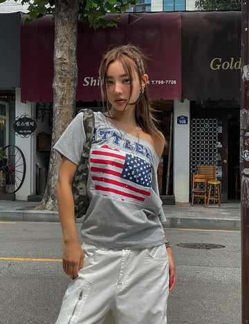 Multi-pattern cotton mini bag